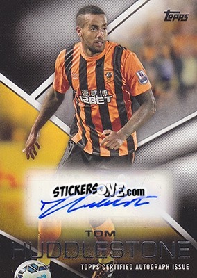 Sticker Tom Huddlestone - Premier Gold 2014-2015 n. PA-TH - Topps