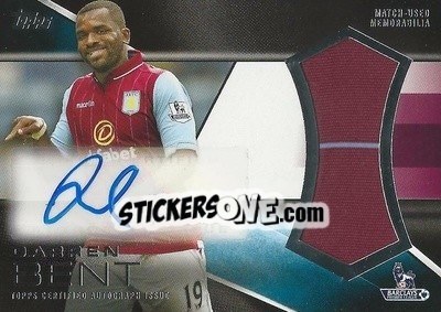 Sticker Darren Bent - Premier Gold 2014-2015 n. PAR-DB - Topps