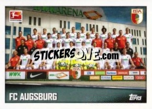 Cromo Mannschaftsfoto - German Football Bundesliga 2016-2017 - Topps