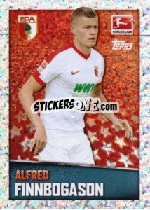 Cromo Alfred Finnbogason - German Football Bundesliga 2016-2017 - Topps