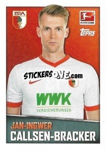 Sticker Jan-Ingwer Callsen-Bracker - German Football Bundesliga 2016-2017 - Topps