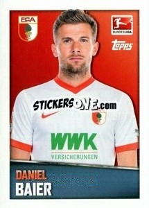 Sticker Daniel Baier - German Football Bundesliga 2016-2017 - Topps