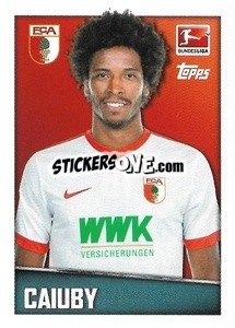 Sticker Caiuby - German Football Bundesliga 2016-2017 - Topps