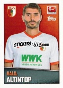 Cromo Halil Altintop - German Football Bundesliga 2016-2017 - Topps