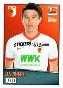Sticker Ja-Cheol Koo - German Football Bundesliga 2016-2017 - Topps