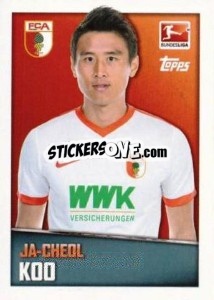Sticker Dong-Won Ji - German Football Bundesliga 2016-2017 - Topps