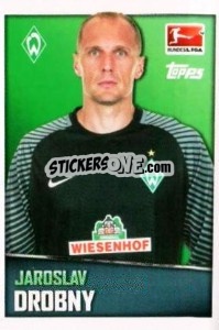 Figurina Jaroslav Drobny - German Football Bundesliga 2016-2017 - Topps