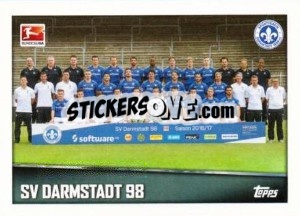 Figurina Mannschaftsfoto - German Football Bundesliga 2016-2017 - Topps