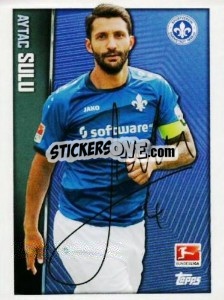 Sticker Aytac Sulu - Signature - German Football Bundesliga 2016-2017 - Topps