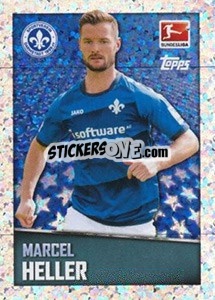 Sticker Marcel Heller - German Football Bundesliga 2016-2017 - Topps