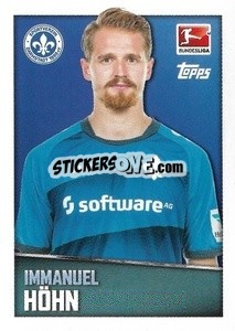 Sticker Immanuel Höhn - German Football Bundesliga 2016-2017 - Topps