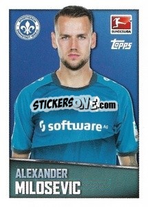 Sticker Alexander Milosevic - German Football Bundesliga 2016-2017 - Topps