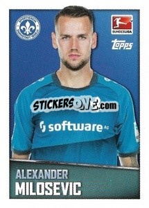 Cromo Alexander Milosevic - German Football Bundesliga 2016-2017 - Topps