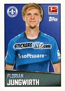 Sticker Florian Jungwirth - German Football Bundesliga 2016-2017 - Topps