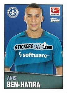 Sticker Änis Ben-Hatira - German Football Bundesliga 2016-2017 - Topps