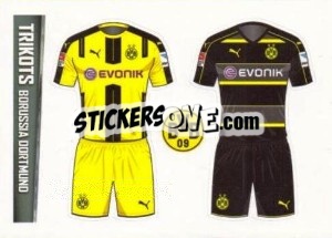 Sticker Trikots - German Football Bundesliga 2016-2017 - Topps