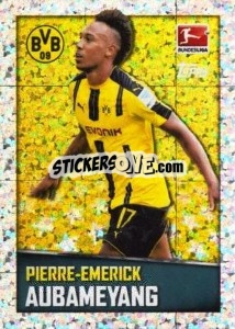 Sticker Pierre-Emerick Aubameyang - German Football Bundesliga 2016-2017 - Topps
