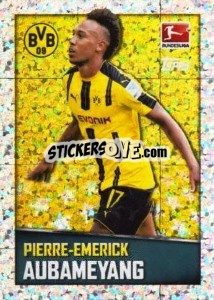 Cromo Pierre-Emerick Aubameyang - German Football Bundesliga 2016-2017 - Topps