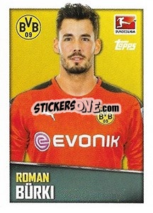 Sticker Roman Bürki - German Football Bundesliga 2016-2017 - Topps