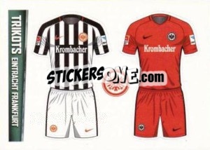 Sticker Trikots - German Football Bundesliga 2016-2017 - Topps