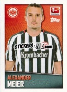 Figurina Alexander Meier - German Football Bundesliga 2016-2017 - Topps