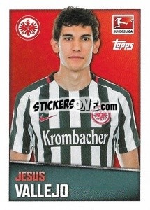 Sticker Jesus Vallejo - German Football Bundesliga 2016-2017 - Topps
