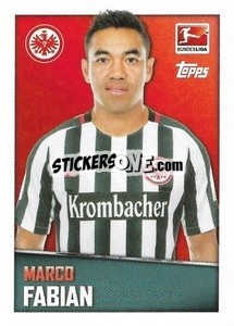 Figurina Marco Fabian - German Football Bundesliga 2016-2017 - Topps