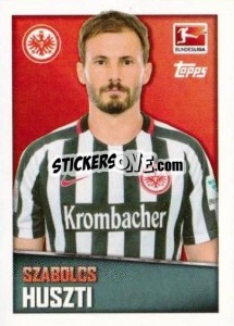 Sticker Szabolcs Huszti - German Football Bundesliga 2016-2017 - Topps