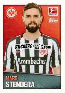 Sticker Marc Stendera - German Football Bundesliga 2016-2017 - Topps