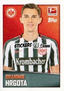 Figurina Branimir Hrgota - German Football Bundesliga 2016-2017 - Topps
