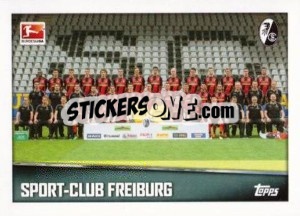 Sticker Mannschaftsfoto - German Football Bundesliga 2016-2017 - Topps