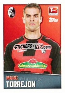 Sticker Marc Torrejon - German Football Bundesliga 2016-2017 - Topps