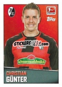 Figurina Christian Günter - German Football Bundesliga 2016-2017 - Topps