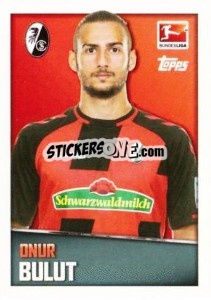 Cromo Onur Bulut - German Football Bundesliga 2016-2017 - Topps