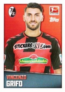 Sticker Vincenzo Grifo - German Football Bundesliga 2016-2017 - Topps