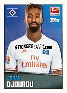 Sticker Johan Djourou - German Football Bundesliga 2016-2017 - Topps