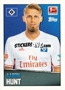 Sticker Aaron Hunt - German Football Bundesliga 2016-2017 - Topps