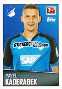 Sticker Pavel Kaderabek - German Football Bundesliga 2016-2017 - Topps
