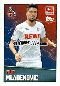 Sticker Filip Mladenovic - German Football Bundesliga 2016-2017 - Topps