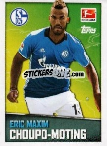 Cromo Eric Maxim Choupo-Moting - German Football Bundesliga 2016-2017 - Topps