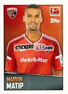 Cromo Marvin Matip - German Football Bundesliga 2016-2017 - Topps