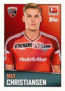 Figurina Max Christiansen - German Football Bundesliga 2016-2017 - Topps