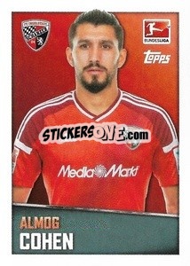 Sticker Almog Cohen - German Football Bundesliga 2016-2017 - Topps