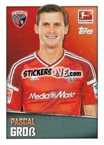 Sticker Pascal Groß - German Football Bundesliga 2016-2017 - Topps