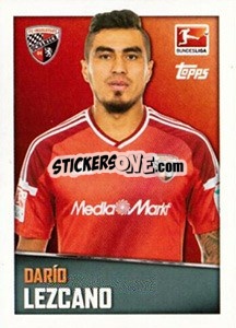Sticker Darió Lezcano - German Football Bundesliga 2016-2017 - Topps