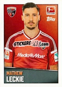 Cromo Mathew Leckie - German Football Bundesliga 2016-2017 - Topps