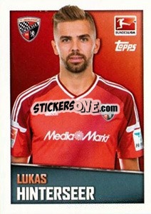 Sticker Lukas Hinterseer - German Football Bundesliga 2016-2017 - Topps