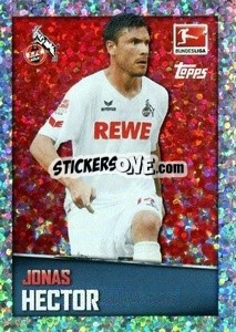 Sticker Jonas Hector - German Football Bundesliga 2016-2017 - Topps