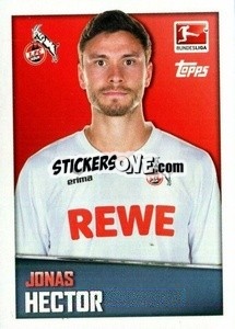 Sticker Jonas Hector - German Football Bundesliga 2016-2017 - Topps