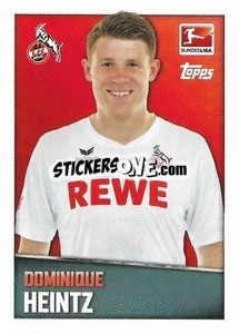 Sticker Dominique Heintz - German Football Bundesliga 2016-2017 - Topps